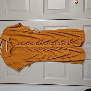 Junior Size 2X Ruched Dress